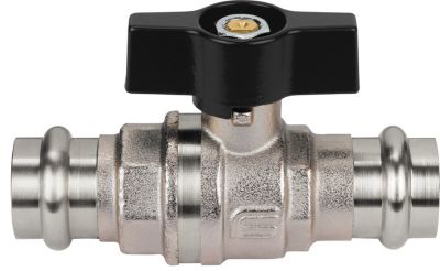 Mercury Press m.T-greb.TEA - 28X28 mm. press.press | VVS Artiklar - Ventiler - Kulventiler | GameStuff