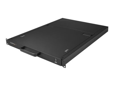Startech.Com 8 Port Rack Kvm Konsole Mit 1,8 M Kabeln - Us Tastatur(Qwerty), Integrierter Kvm Switch Mit 19" Lcd Monitor - 1He Lcd Kvm Konsole - Osd