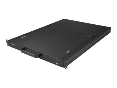 Startech.Com Rack Kvm Konsole - Us Tastatur(Qwerty), Ein Port Vga Kvm Mit 19" Lcd Monitor - 1He Lcd Kvm Konsolenschublade Mit Kabeln - Usb Unterstütz