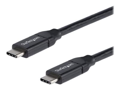 Startech.Com 2M Usb-C-Schnellladekabel, Laden Und Synchronisieren, 100W (5A) Power Delivery, Usb 2.0, Usb-If-Zertifiziert, Schwarz - Usb C Ladekabel,