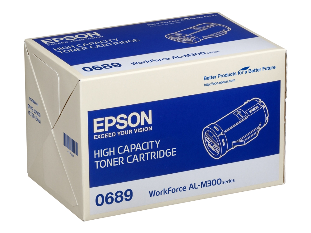 Epson - Høj Kapacitet - Sort - Original - Tonerpatron - For Workforce Al-M300, Al-Mx300
