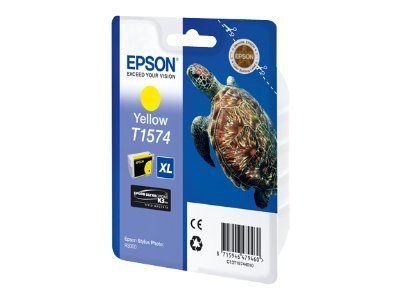 Epson T1575 - 25.9 ml - lys cyan - original - blister - blækpatron - for Stylus Photo R3000