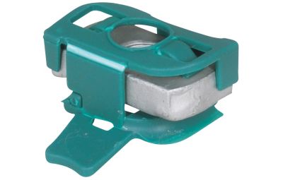 Walraven Strut M8 Skydemøtrik Med Plasttapper,Passer Til Strut 41X41/21 Bup Din 976-1 Kvalitet Elforzinket