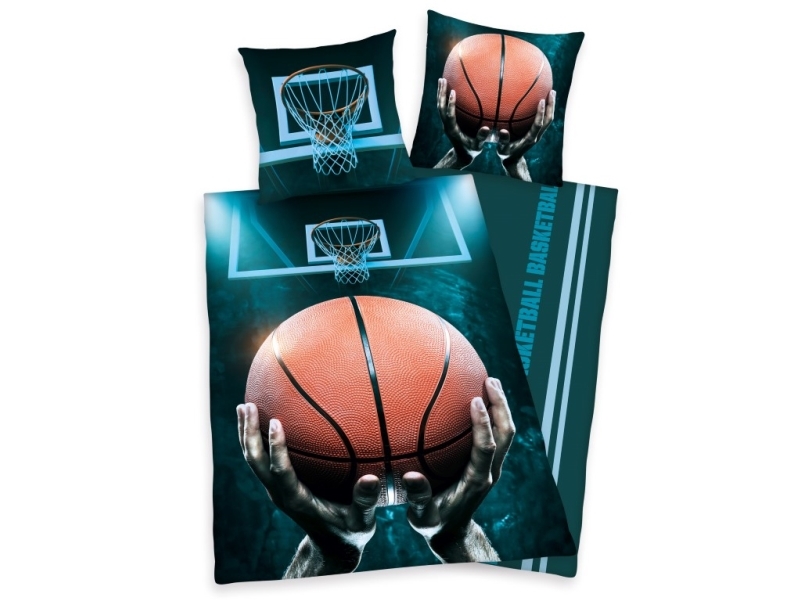 Billede af Basketball Sengetøj - 100 Procent Bomuld