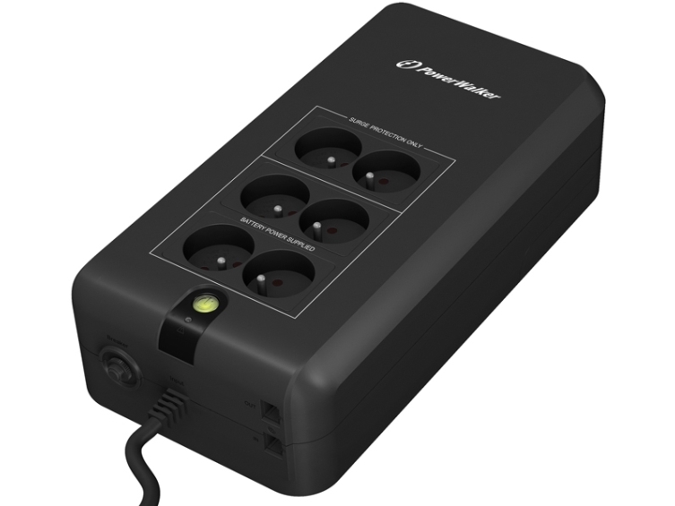 Powerwalker Vfd 800 Apfc Fr Usv Standby/Off-Line 800Va 4X Fr +2X Fr Out Listwa