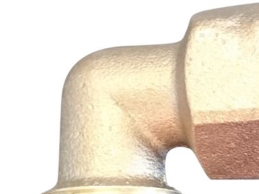 3/4x3/4 nippel - 90° vinkel brons | VVS Artiklar - Uppvärmning - Golvvärme | GameStuff