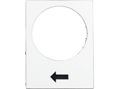 Schneider Electric ZB2BY4901, Hvid, 30 mm, 40 mm, 1 stk, Tjekkiet