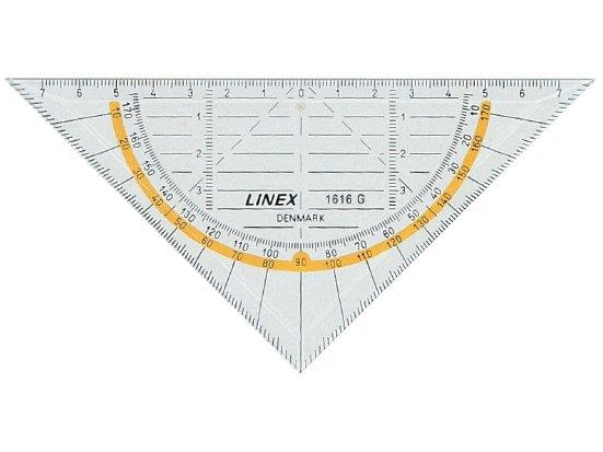 Geometritrekant Linex 1616G