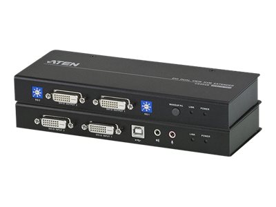 ATEN CE 604 Local and Remote Units - KVM / audio / seriel forlænger - USB - op til 60 m