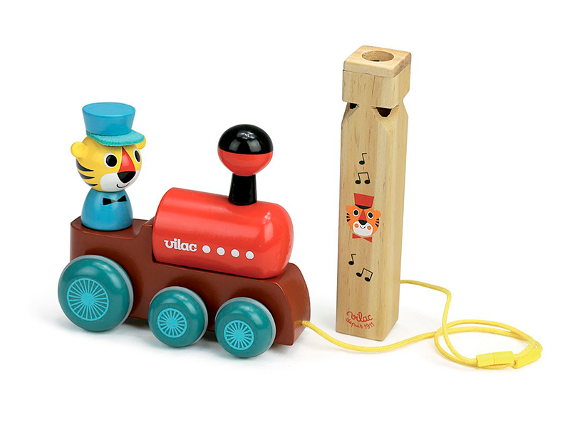Vilac Vilac Teckningsleksak - Tåg inkl. visselpipa | Leksaker - Rollek - Musikleksaker | GameStuff