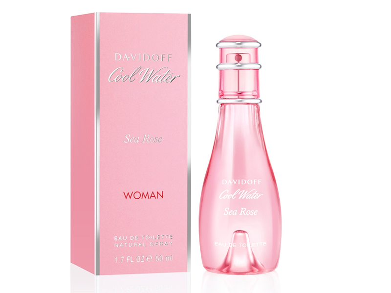 Davidoff Cool Water Sea Rose Eau De Toilette 50Ml For Women