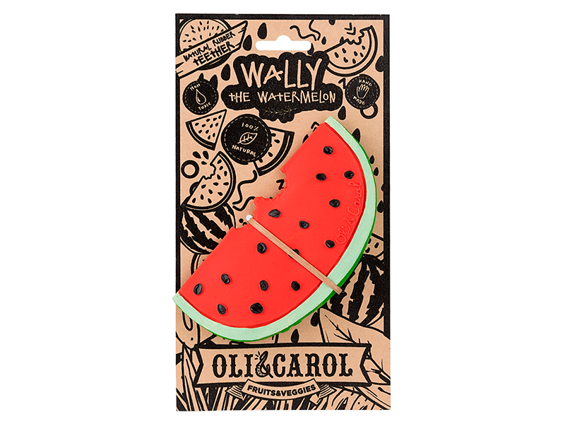 Oli&Carol Wally The Watermelon Teether, 0+