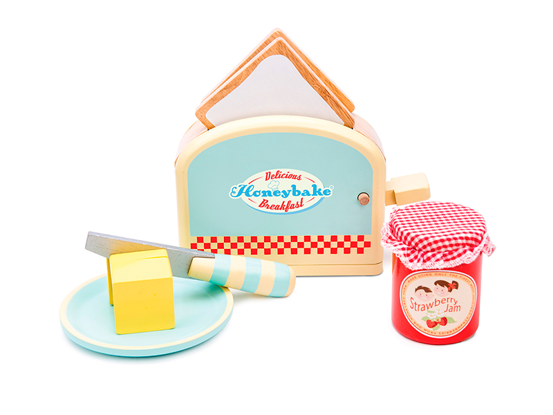 Le Toy Van Toaster Breakfast Set, Kök och mat, 3 År | Leksaker - Rollek | GameStuff