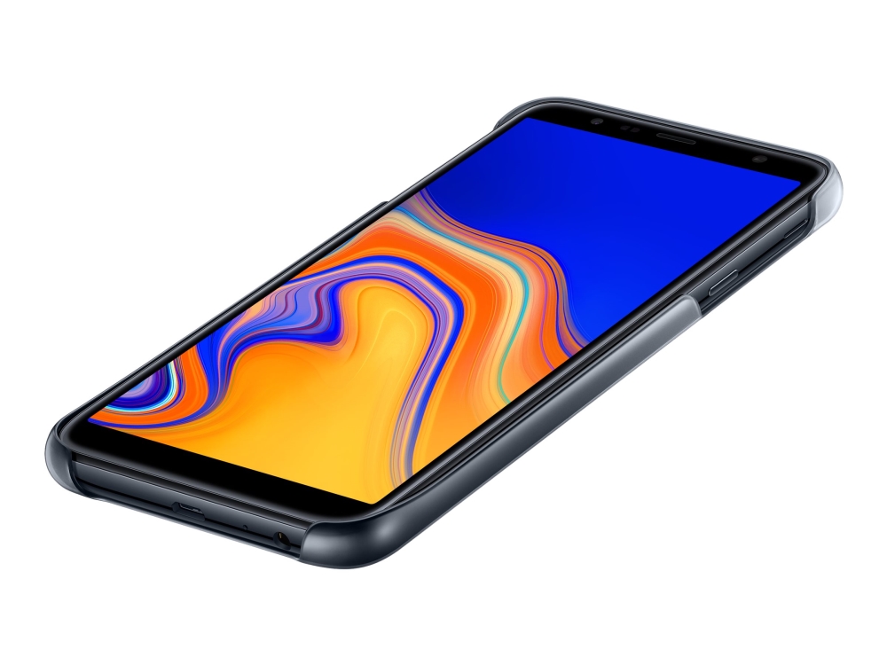 Samsung Gradation Cover Ef Aj415 Skyddsfodral Baksidesskydd För Mobiltelefon Svart För Galaxy J4