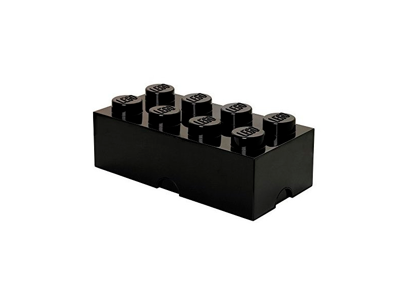 Billede af Lego - Opbevaringsboks 8 Knopper (Black)