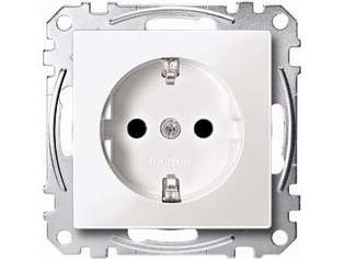 Merten Meg2300-0460, Cee 7/3, Cee 7/4, Aluminium, Thermoplastisches Polyurethan (Tpu), 250 V, 15 A