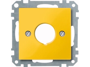 Merten 393803, Gul, Termoplast, Konventionel, 1 Stk