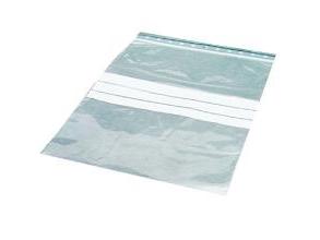 Zippertasche 230X320 Mm 50 My Mit Schreibfeld Ldpe,10 Ps X 100 Stk/Krt