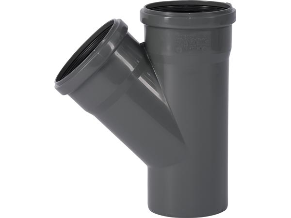 HT Safe grenrør 110/110mm 45gr Hurtigere og nemmere montering med de nye patenterede tætningsringe bestående af 3 læber. | VVS Artiklar - Dränering - Grått dräneringsrör | GameStuff