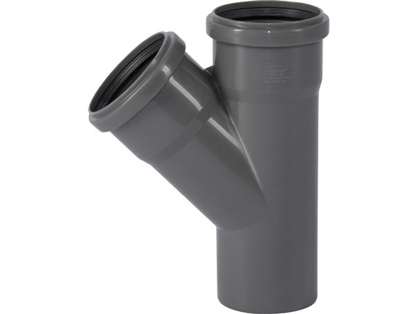 HT Safe grenrør 75/75mm 45gr Hurtigere og nemmere montering med de nye patenterede tætningsringe bestående af 3 læber. | Gråa dräneringsrör | GameStuff