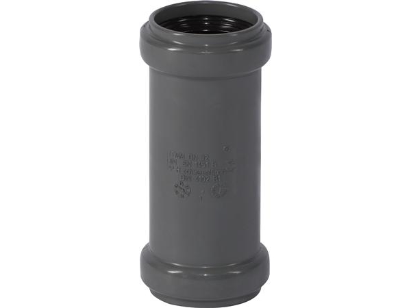 HT Safe dobbelt muffe 32mm Hurtigere og nemmere montering med de nye patenterede tætningsringe bestående af 3 læber. | Gråa dräneringsrör | GameStuff