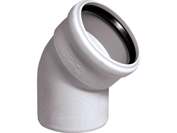 Skolan bullerdämpande böj 78mm 15 grader | VVS Artiklar - Dränering - Bulleravbrott avlopp | GameStuff