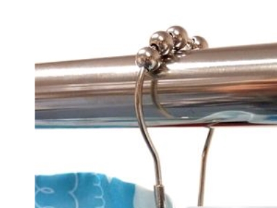 12 st Gardinringar i rostfritt stål Modell Roller Ball HiEnd. | VVS Artiklar - Rör & Kopplingar - Tryckrör och rördelar | GameStuff