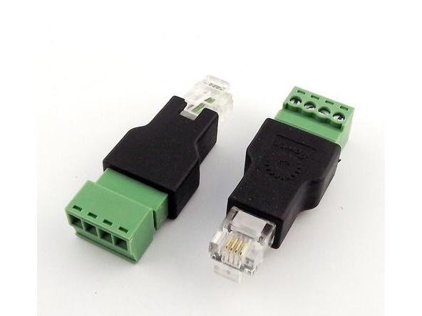 Allnet Stt-Rj11, 2 Stück(E), Schwarz, Grün, 51 Mm, 18 Mm, 11 Mm