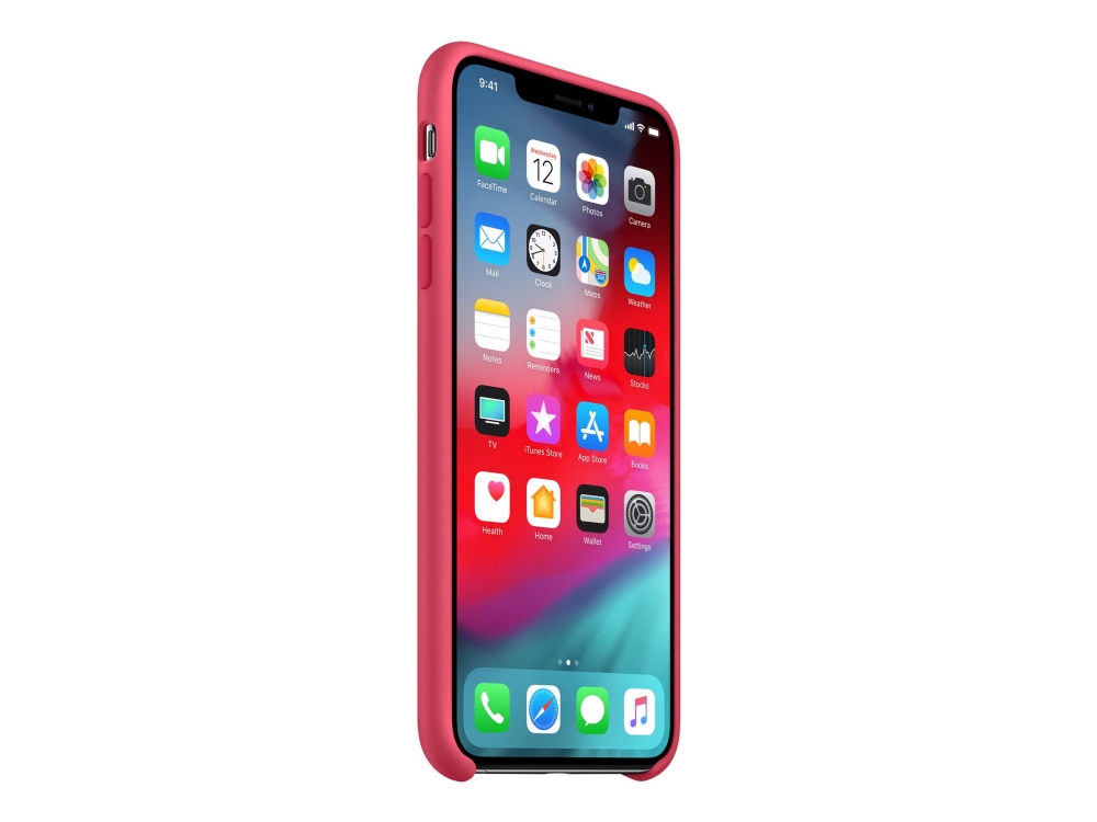Apple - Bagsidecover Til Mobiltelefon - Silicone - Hibiscus - For Iphone Xs Max