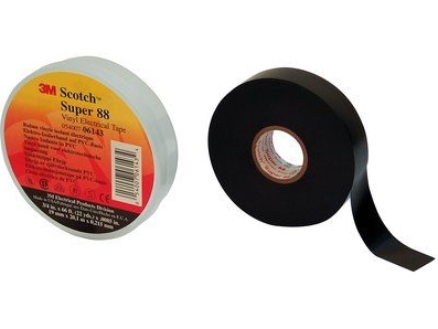 3M 80610139521, 1 stk, Sort, 600 V, 6 m, 19 mm, 0,22 mm