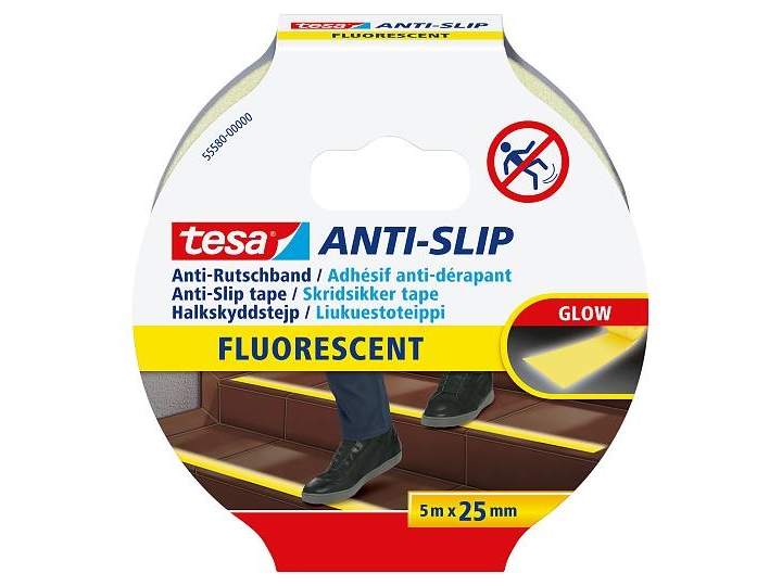Tesa 55580-00000, 5 M, Grau, Stark, 25 Mm, 1 Stück(E)