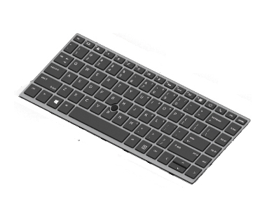 Hp L14377-Dh1, Tastatur, Nordisch, Tastatur Mit Hintergrundbeleuchtung, Hp, Elitebook 840 G5