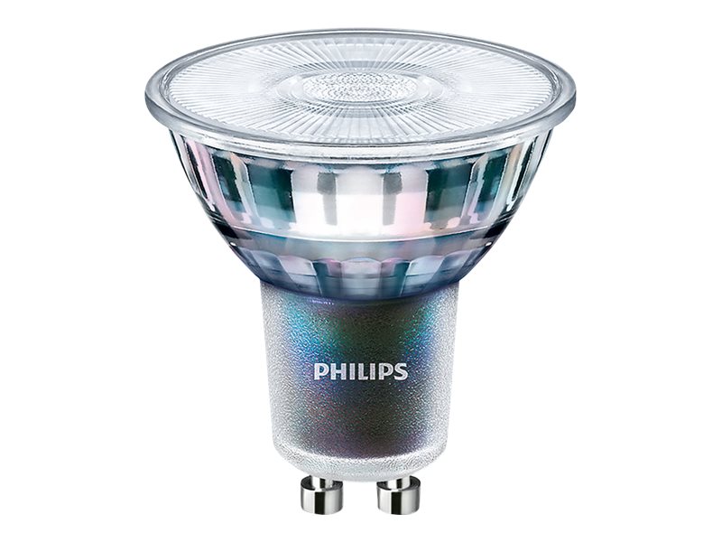Philips Master Ledspot Expertcolor Mv - Led-Spot Lyspære - Form: Par16 - Gu10 - 3.9 W (Tilsvarende 35 W) - Klasse F - Køligt Hvidt Lys - 4000 K