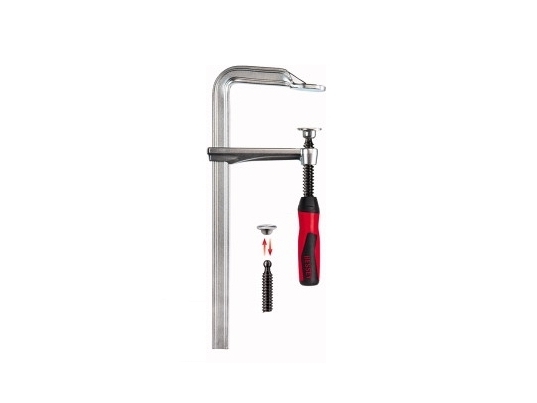 Bessey Gz30-2K, F-Klammer, Kunststoff, Stahl, 30 Cm
