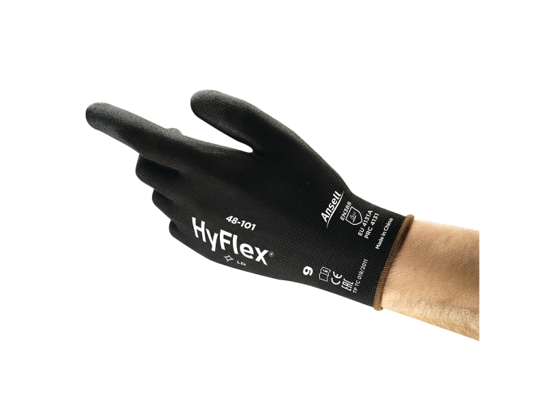 Arbejdshandsker Ansell Hyflex 48-101, str. 9, pakke a 12 par