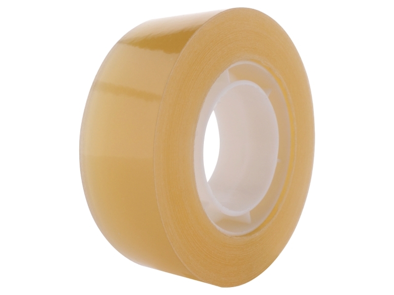 Kontortape 19 mm x 33 m klar - (24 stk.) | Kontorsmaterial - Tejp & dispensrar - Kontors tejp | GameStuff