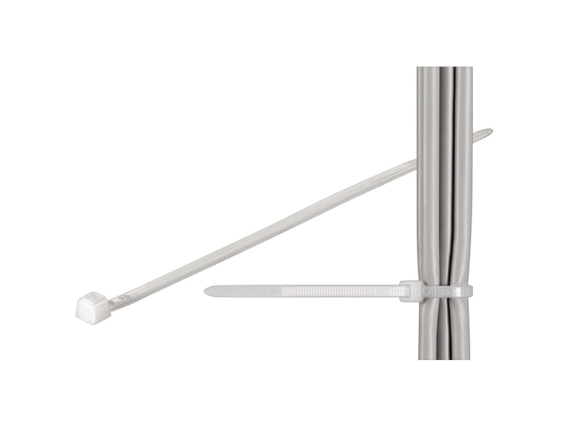 Strips, 4,5 x 430 mm, transparent, pakke a 100 stk. | EL Artiklar - Andra EL - Starka kraftartiklar | GameStuff