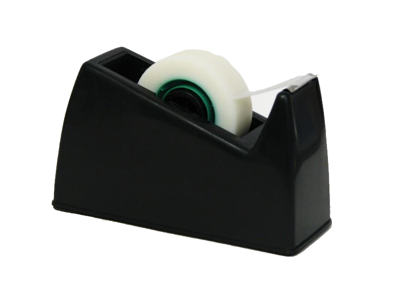 Tapeholder bordsmodel 0,5kg sort | Kontorsmaterial - Tejp & dispensrar - Tejp dispensrar | GameStuff