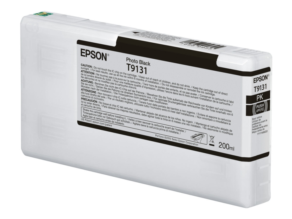 Epson T9135 - 200 Ml - Helles Cyan - Original - Patrone - Für Surecolor P5000, Sc-P5000, Sc-P5000 Std Spectro, Sc-P5000 Violet, Sc-P5000 Violet Spect