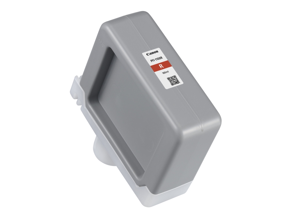 Canon Pfi-1100 R - 160 Ml - Rød - Original - Blækbeholder - For Imageprograf Pro-2000, Pro-2100, Pro-4000, Pro-4100, Pro-6000, Pro-6100