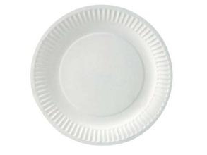 Papperstallrik Catersource Ø18 cm FSC biologiskt nedbrytbar Vit,10 pk x 100 pk/krt | Catering - Engångsservis - Tallrikar | GameStuff