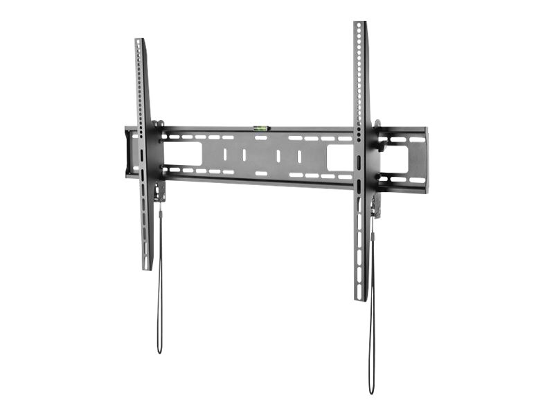 Startech Tv Wall Mount Supports 60-100 Inch Vesa Displays (165Lb/75Kg), Heavy Duty Tilting Universal Tv Wall Mount, Adjustable Mounting Bracket For L