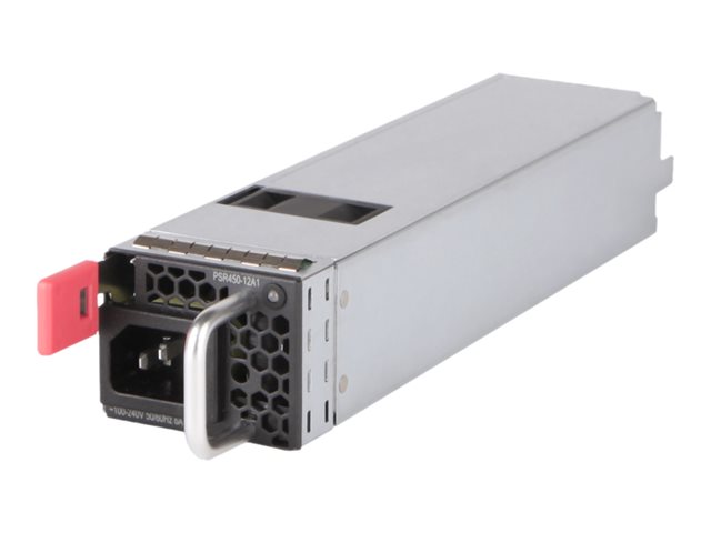 HPE - Strømforsyning - hot-plug (indstiksmodul) - AC 100-240 V - 450 Watt - Europa - for FlexFabric 5710 24SFP+ 6QS+/2QS28, 5710 48SFP+ 6QS+/2QS28, 5710 48XGT 6QS+/2QS28