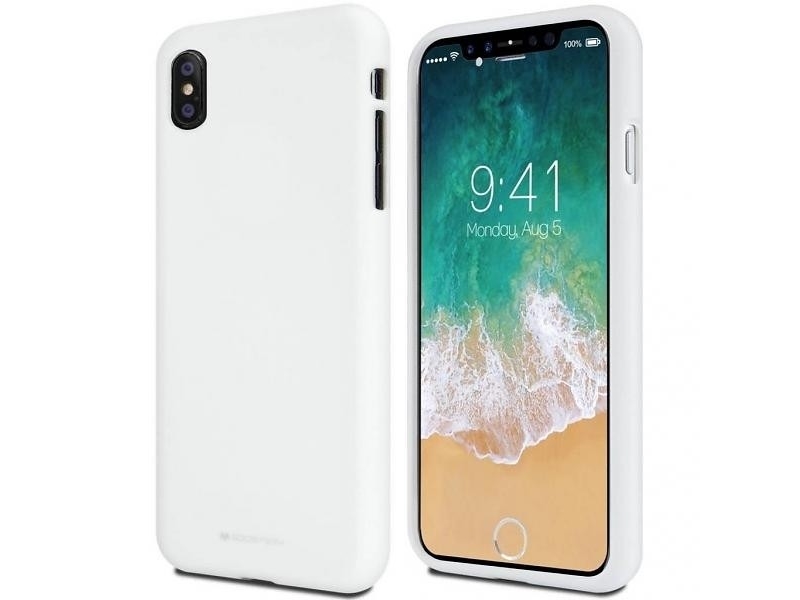 Mercury Soft Överdrag För Samsung Galaxy A6 2018 Vit