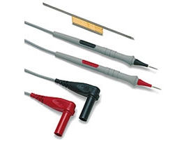 Fluke TL910 Säkerhetsmätledningssats [Bladkontakt 4 mm - testspets] 1,00 m Svart, röd 1 sats | EL Artiklar - Kablar och ledningar - Testa och mäta ledningar | GameStuff