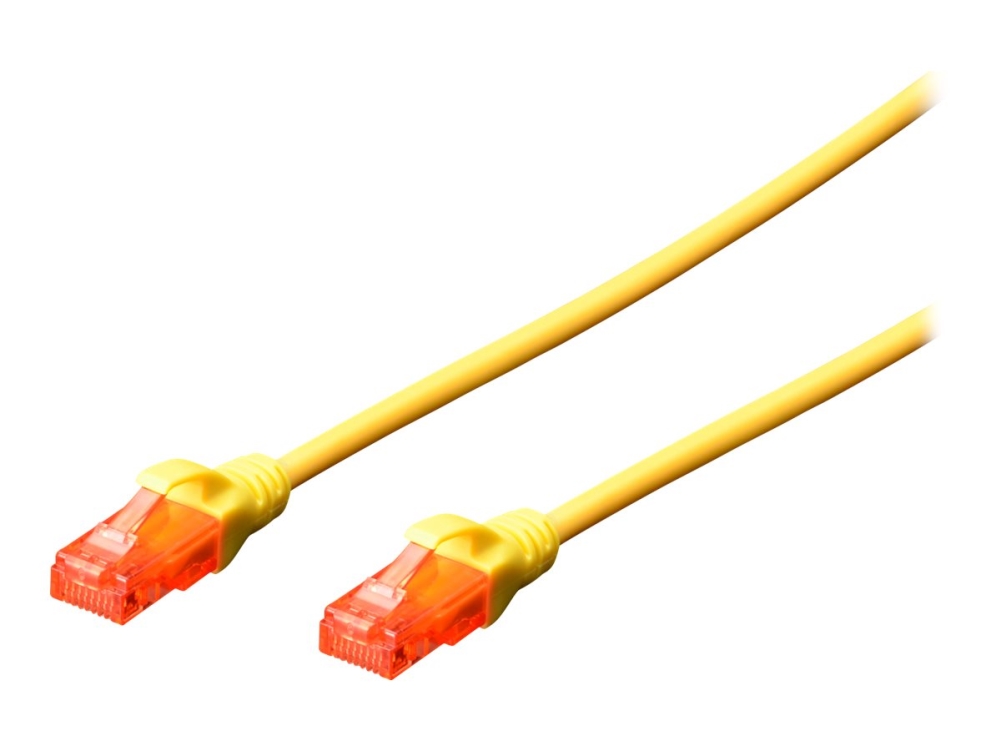 Digitus Cat 6 U/Utp Patchkabel, 3 M, Cat6, U/Utp (Utp), Rj-45, Rj-45, Schwarz