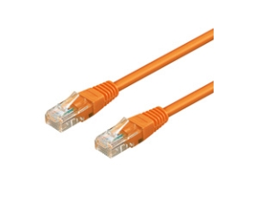 Goobay 2M 2Xrj-45 Cable, 2 M, Cat6, Rj-45, Rj-45, Orange