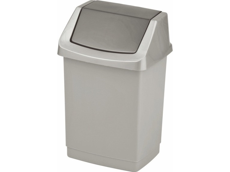 Curver Click-It Schaukeleimer 15L Silber (27121)