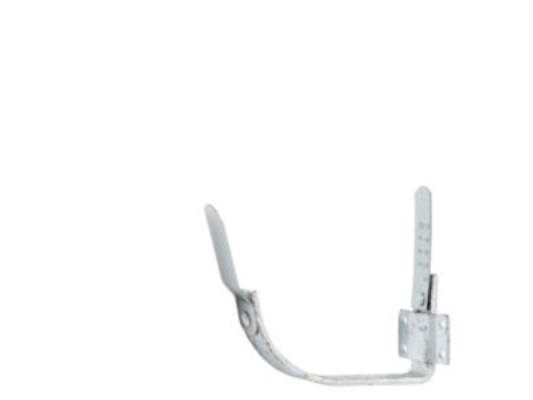 konsoljern nr.10 - zinkrende m.1/2 bagvulst, Hjemmelavet A-model