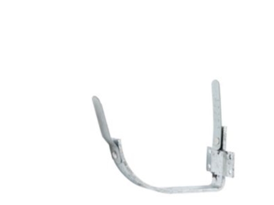 konsoljern nr.11 - zinkrende m.1/2 bagvulst, Hjemmelavet A-model